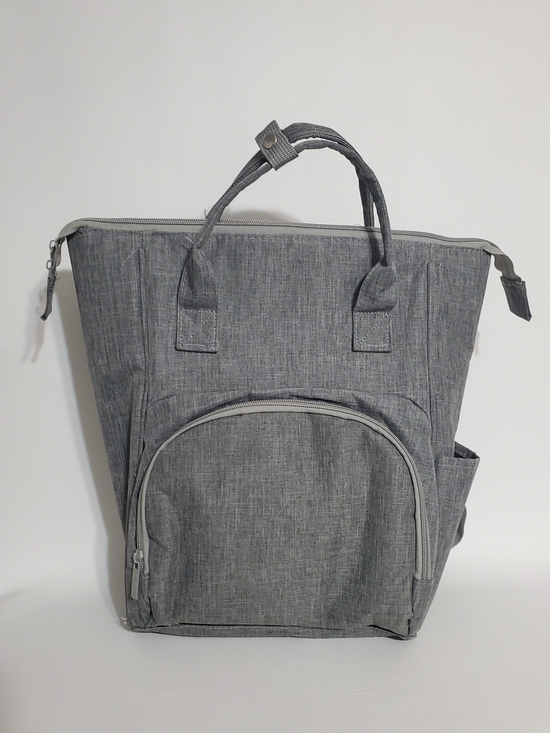 Handbags - Gray Insulated Diaper Bag Backpack